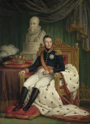 Portrait of William I, King of the Netherlands